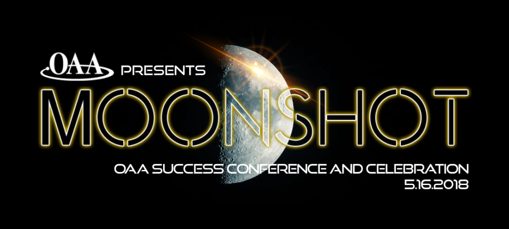 OAA presents moonshot flyer